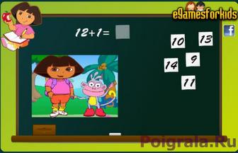 Игра Математическая игра с Дашей Математическая игра с Дашей картинка 1